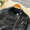 Niche Circle Rivet Distressed Jacket