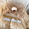 Cartoon Bear Hooded Padded Jacket