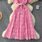 Doll Collar Embroidered Lace Dress