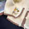 Flower Embroidered Delicate Knitted Cardigan