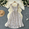 Fairy Floral Ruffled Slip Dress