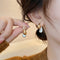 Two-color Water Drop Earrings