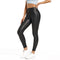 Padded PU Black Matte Bottoming Pants