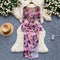 Niche 3d Floral Pleated Dress