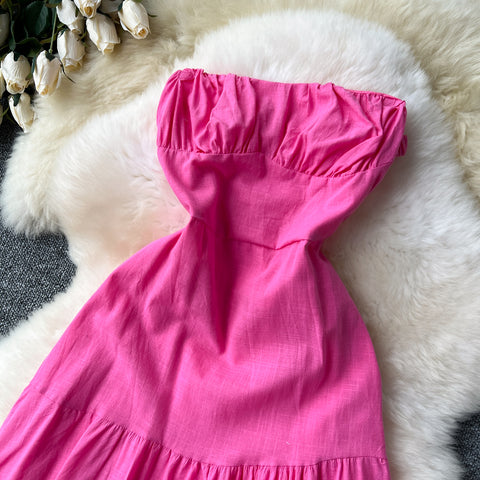 Fairy Off-shoulder Backless Dress