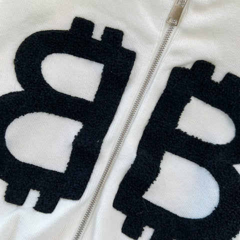 Zipped Cardigan&Trousers Casual 2Pcs