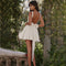 Elegant Bow-tie Backless Slip Dress