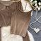 Camisole&Hollowed Cardigan Knitted 2Pcs