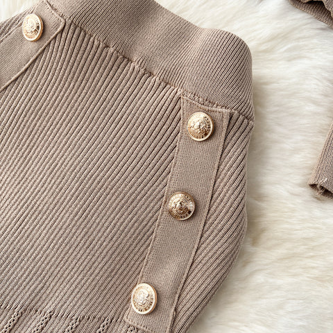 Cardigan&Vest&Skirt Metal Button 3Pcs