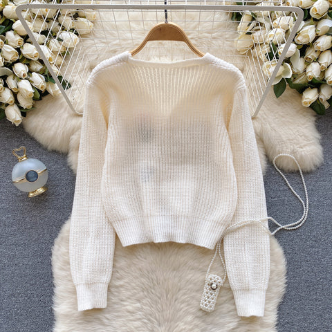 3d Pink Flower Embroidered Cardigan