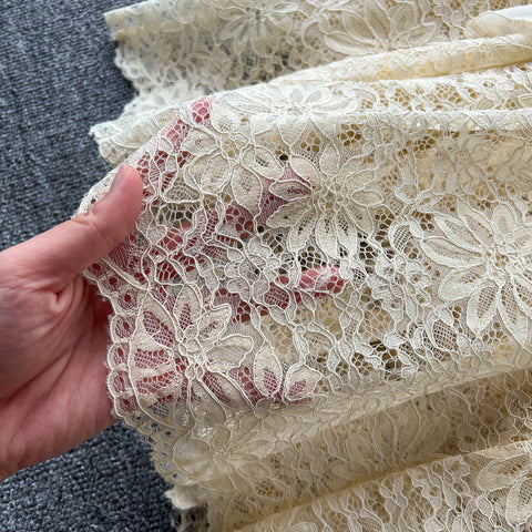 Niche Ruffle Fringed Slip Dress