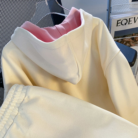 Hooded Sweatshirt&Trousers Casual 2Pcs