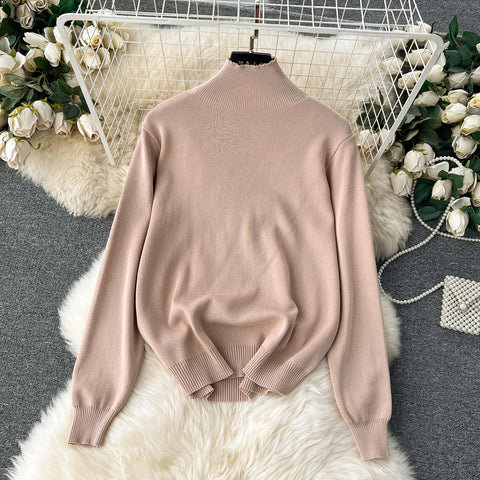 Shawl&Sweater&Trousers Casual 3Pcs