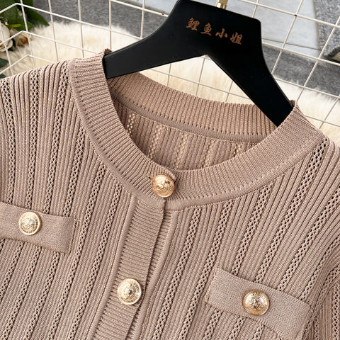 Cardigan&Vest&Skirt Metal Button 3Pcs