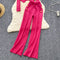 High-end Cardigan&Trousers Knitted 2Pcs