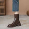 Back Zipped Skinny Martin Boots