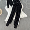 Zipped Cardigan&Trousers Elastic 2Pcs