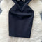 Vintage Bow Hollowed Black Dress