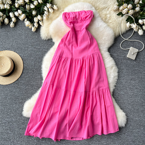 Fairy Off-shoulder Backless Dress