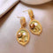 Monet's Garden Oil Painting Style Earrings