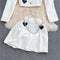 Niche Blazer&Skirt Heart Patch Set