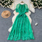 French Style Beaded Chiffon Dress