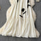 Fairy Loose-fit 3d Floral Slip Dress