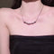 Irregular Metal Niche Design Necklace