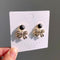 Black Bow Design Earrings