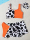 Summer Retro Polka Dot Spot Swimsuit