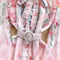 Sweetie Lace-up Blouse&Shorts Floral 2Pcs