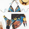 Wild Garden Butterfly Three-pieces Bikini