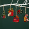 Wooden Christmas Tree Gift Bag Hanging