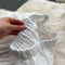 White Camisole&Draped Skirt 2Pcs