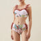 Petal Gauze Skirt Swimsuit