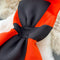 Color Blocking Large Bow Dress