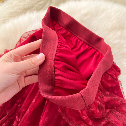 Fairy Layered Mesh Puffy Skirt