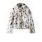 Leopard Print Faux Fur Jacket