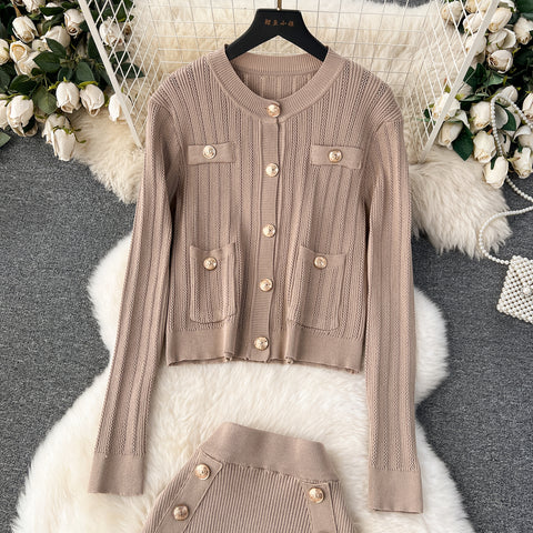 Cardigan&Vest&Skirt Metal Button 3Pcs
