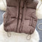 Hooded Sleeveless Padded Jacket