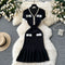 Elegant V-neck Fishtail Knitted Dress