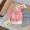 Color-blocked Monogrammed Camisole