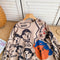 Cartoon Printed Loose-fit Sweater