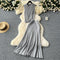 Sleeveless Knitwear&Fishtail Skirt 2Pcs