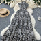 Niche Hollowed Crochet Lace Dress