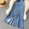 Chic Waist-slimming Denim Slip Dress