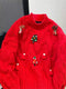 Christmas Decor Twisted Knitted Sweater