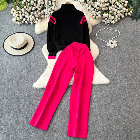 Zipped Top&Trousers Thermal 2Pcs