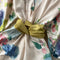 Niche V-neck Floral Fishtail Dress