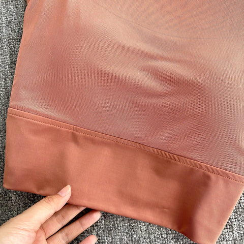 Sexy Mesh Padded Yoga Camisole